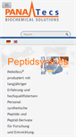 Mobile Screenshot of panatecs.com