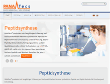 Tablet Screenshot of panatecs.com